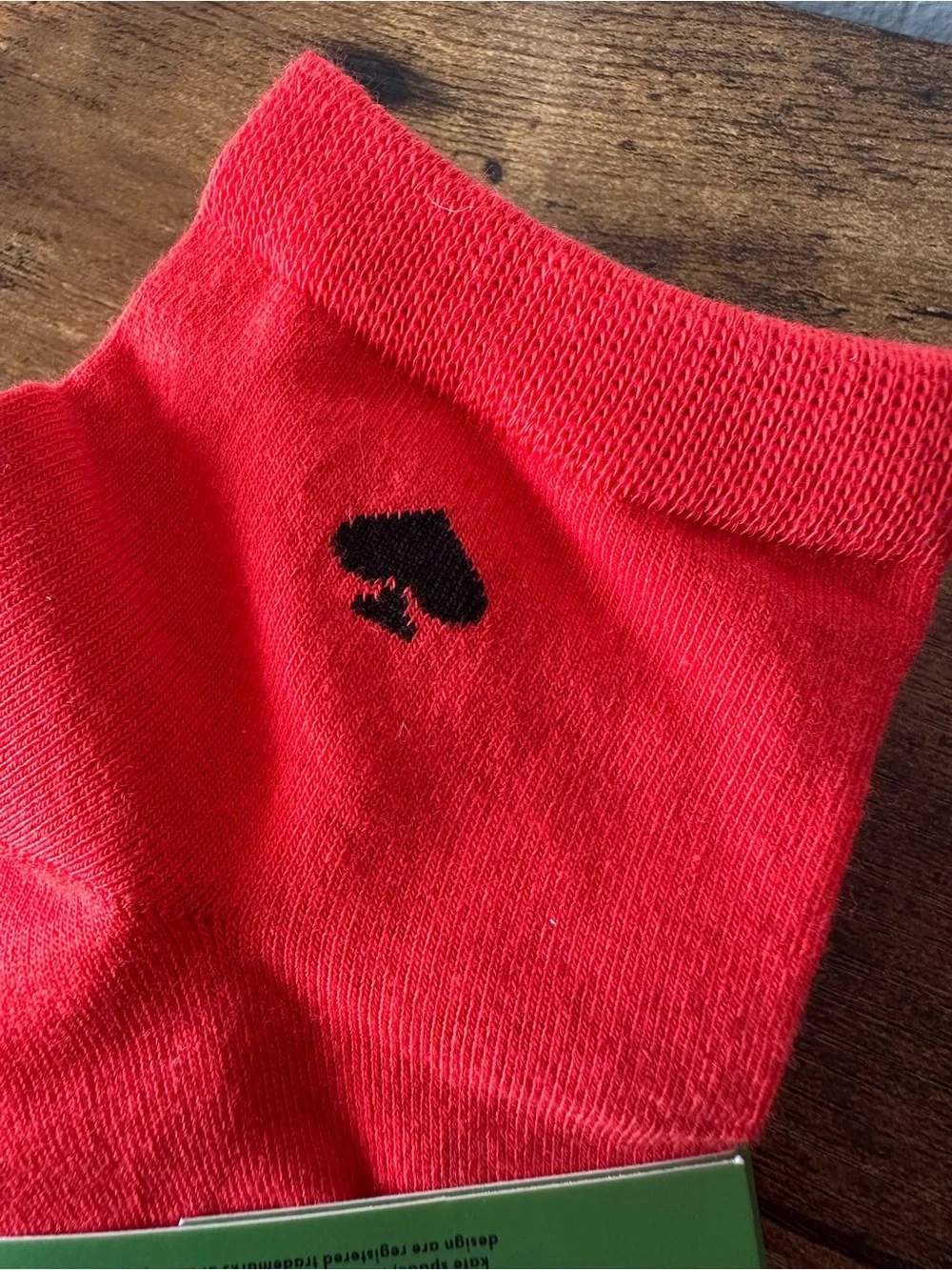 kate spade 3 Pairs Pink Strawberry, Red, White Quarter Socks 3 Pack NWT ♠️ - Picture 5 of 7